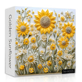 Puzzle di girasole d'oro 1000 pezzi